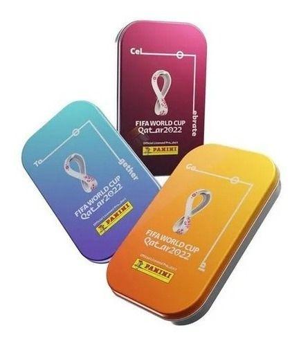 Latinha De Figurinhas Pocket Oficial Da Copa Fifa Qatar 2022
